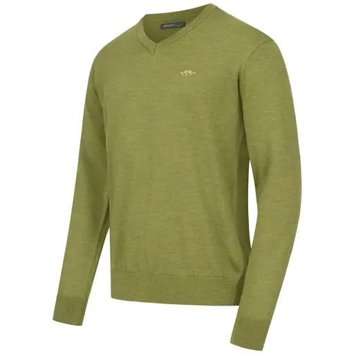 Свитер Blaser Active Outfits V-Neck L Светло-зеленый - фото 2