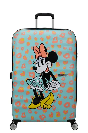 Чемодан 77 См American Tourister WAVEBREAKER DISNEY MINNIE PASTEL DOTS 77x52х29 31C*04021