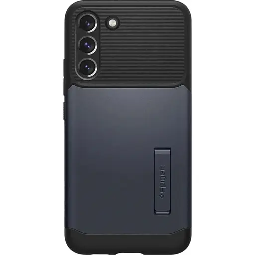 Оригінальний чохол із підставкою Spigen Slim Armor для Samsung Galaxy S22 Slate ACS04014 SM-S906 - фото 1