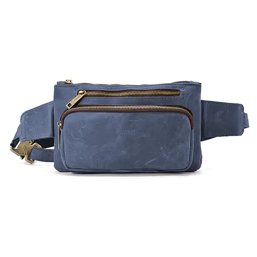 Чоловіча шкіряна сумка на пояс TARWA 26х16х3 см 000296359