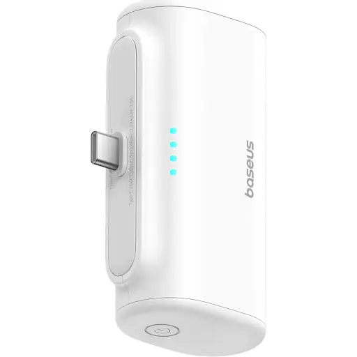Внешний аккумулятор Baseus Compact Type-C Edition 5000mAh 20W White (P10068306213-00) [132859] - фото 3