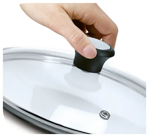 Крышка Tefal размером 28 см (28097712) для сковороды и кастрюли - фото 2