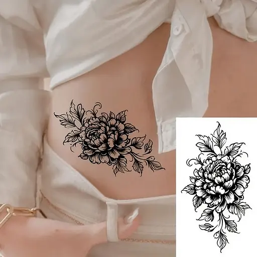 Набор детских временных тату Черные мини №5 black-tattoo-mini-set-5-T - фото 3