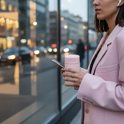 Термокружка Kambukka Olympus 300 мл пудро-розовый (11-02031) - фото 9