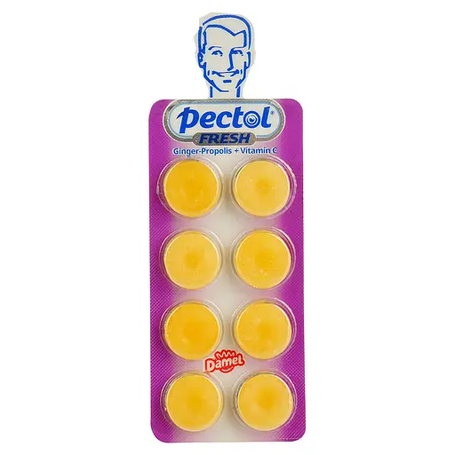 Льодяники Damel Pectol Ginger & Propolis 20 г