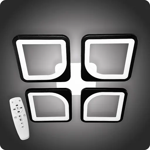 Люстра світлодіодна 517 Dlight з пультом 65Вт Чоний (01772) - фото 2