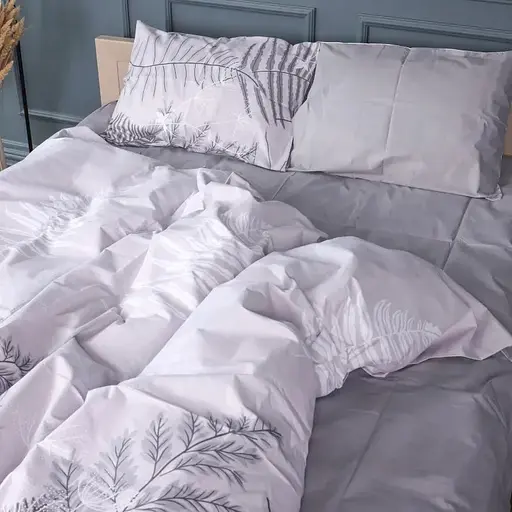 Пододеяло MirSon Silver Branch бязь 160х220 см (2200013007746) - фото 1