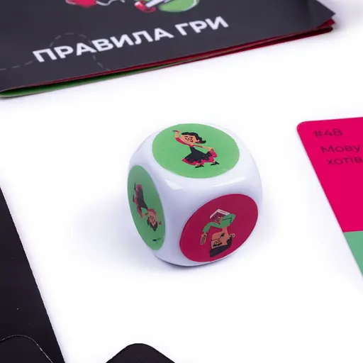 Карткова гра "Правда або дія" VT5903-02, 50 карток, гральний кубик - фото 3