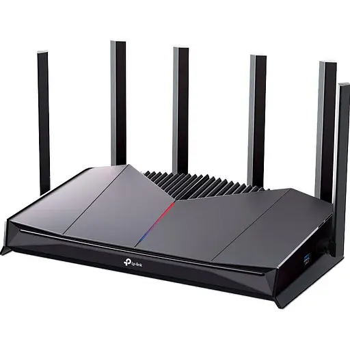 Роутер TP-LINK Archer GE400, Black, Wi-Fi 7 (до 6453 Mb/s, 2.4/5GHz), 1хLAN (1000/2500 Mb/s), 3хLAN (100/1000 Mb/s), 1хWAN (1000/250). - фото 1