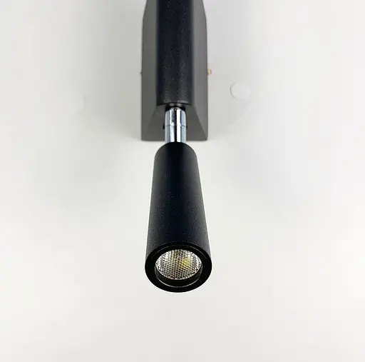 Бра Mantra Torch у чорному кольорі Line F WS 1G BK - фото 10