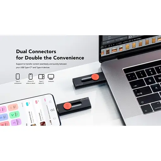 Флеш-накопичувач Lexar USB3.2 32GB LJDD300032G-BNBNG (LJDD300032G-BNBNG) - фото 7