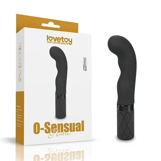 Вібратор Lovetoy O-Sensual G Intru 15.2 см чорний - фото 12