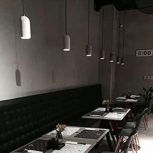 Підвіс із бетонним плафоном 18х10 см | Арт. MJ 185/1 | Line F - фото 1