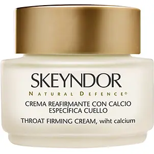 Укрепляющий крем для шеи и декольте Skeyndor Natural Defence Throat Firming Cream With Calcium с кальцием 50 мл - фото 1