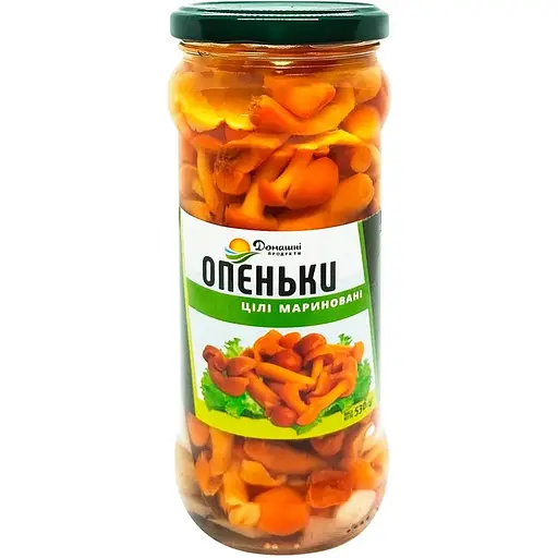 Опеньки Домашні продукти цілі мариновані 530 г