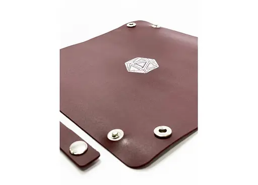 Настільна гра Планета Ігор Лоток для кубиків D20 (бургунді) (Dice tray D20 burgundy) (pi-dt009) - фото 2
