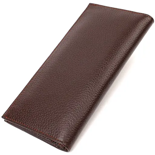 Мужской кожаный кошелек Canpellini 9.2х18.8х1 см acs0025606 - фото 2