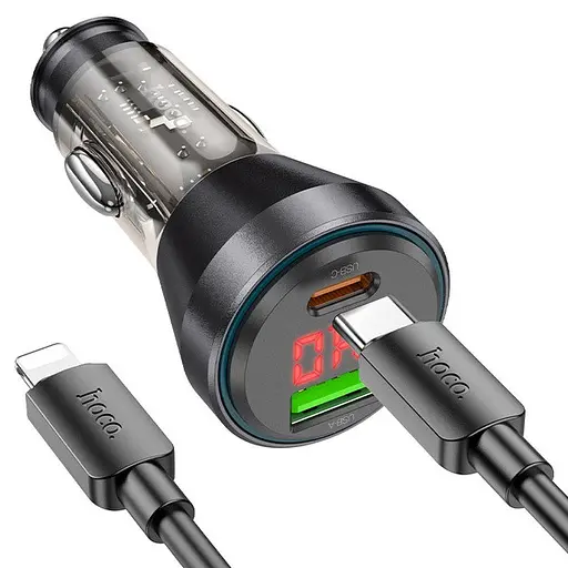 Зарядний пристрій Hoco NZ12B PD48W+QC3.0 - фото 3