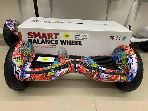 Гіроборд Smart Balance AllRoad 10.5" SUV Premium Hip-Hop Miami помаранчевий - фото 4