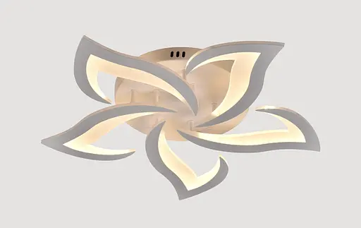 Люстра светодиодная акриловая VALESO V L6069-5 WT для гостиной - фото 3