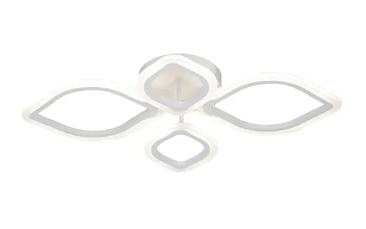 Світлодіодна люстра VALESO G 2712/2+2 Білий 72W