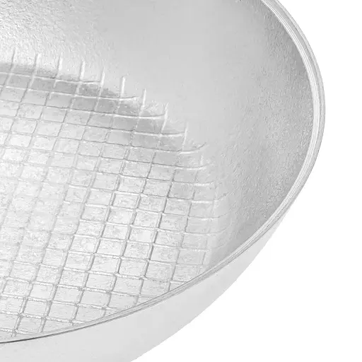 Алюмінієвий сотейник з литими ручками, рифленим дном та кришкою 2 л, Полімет 81423 - фото 8