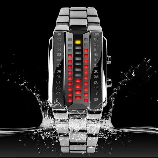 Чоловічий наручний годинник Skmei Iron Сріблястий - фото 2