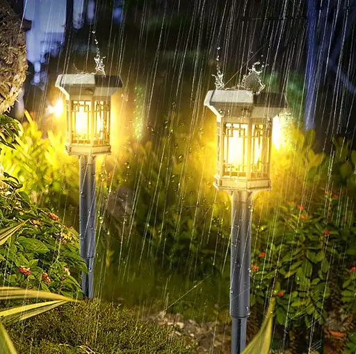 Вуличні садові сонячні світильники Ground Plug Light YT-885B 4 шт. на сонячних батареях підсвічування газону - фото 6