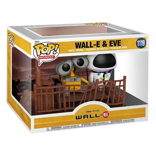 Фігурка Дісней Валл-І та Єва Funko Pop Disney Wall-E & Eve 15 см D WE 1119 - фото 3