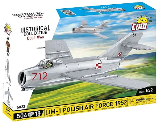 Конструктор СОВІ винищувач LIM1 Polish Air Force 1952 5822