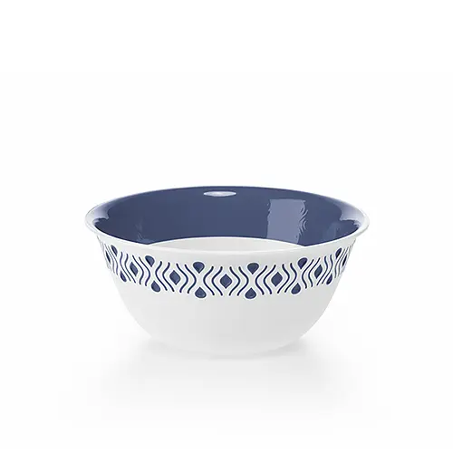 Миска TOSCA d23 см біло-синя (55051)