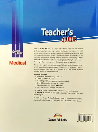 Career Paths. Medical. Teacher's Guide - фото 2