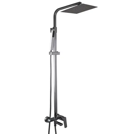 Душевая система TOPAZ LEXI TL 21122-H57-00 настенная с верхним и ручным душем - фото 1