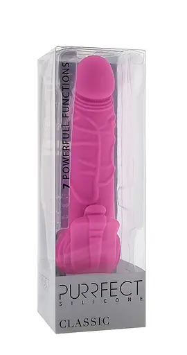 Реалістичний вібратор Dreamtoys Classic 21.5 см рожевий - фото 2