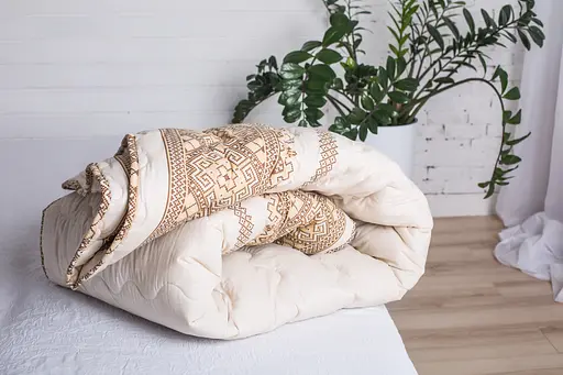 Одеяло Ecotton Ranforce 205х172 см коричневое (20003)