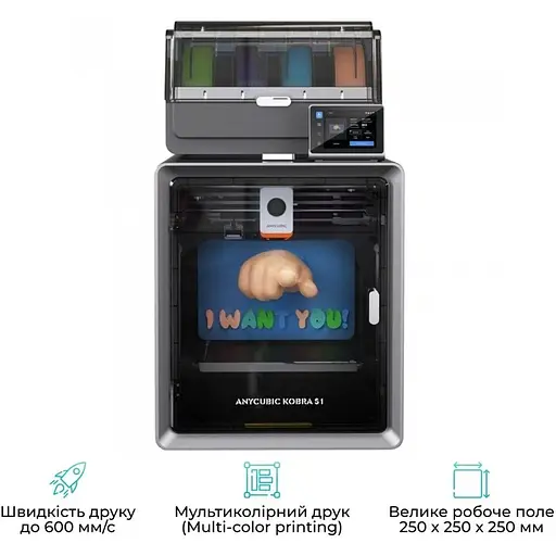 3D-принтер Anycubic Kobra S1 Combo (150668) - фото 3