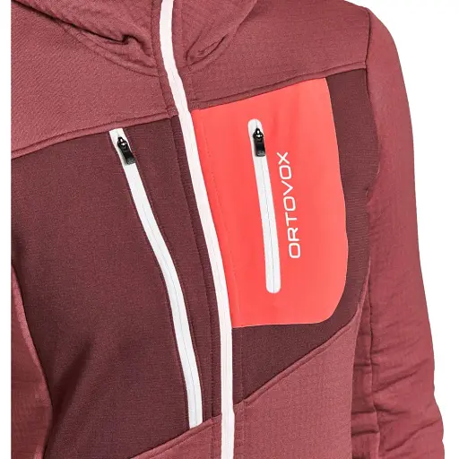 Флисовая кофта Ortovox Fleece Grid Hoody Wmn - фото 5
