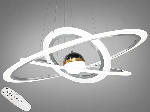 Современная светодиодная люстра с диммером, 140W - фото 1