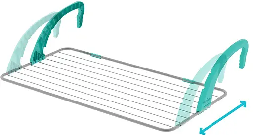 Сушилка для белья навесная Colombo Balcony 10 (931868) - фото 2