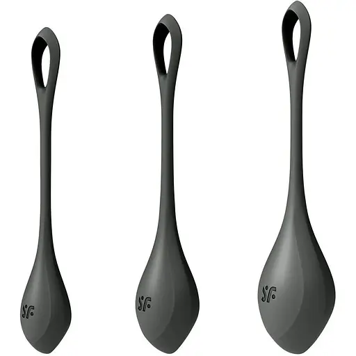 Набор йони бусин Satisfyer Yoni Power 2 Черный