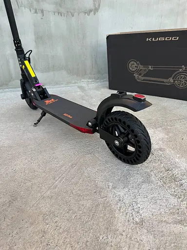 Электросамокат KUGOO Kirin S3 PRO 8.8Ah черный, обновленная модель 2025 года - фото 9