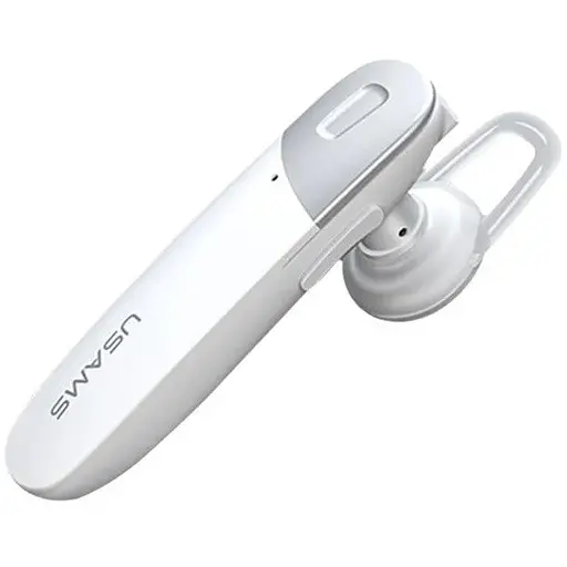 Блютуз-гарнітура USAMS LD біла - фото 1