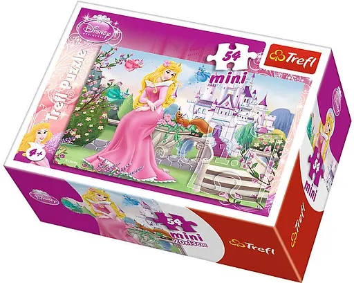 Набір Пазли - (54 елм. Міні) - "Аврора" / Дісней Принцеси - фото 1
