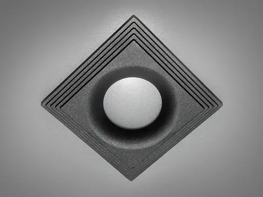 Лаконічний, стильний точковий світильник серія "Аluminium", чорний - фото 1