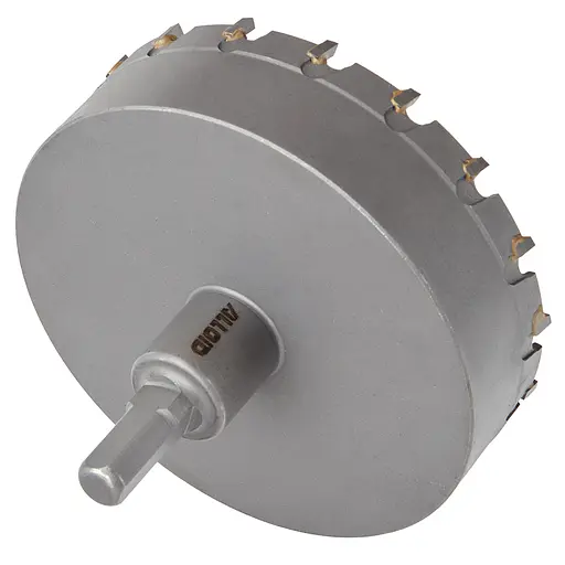 Сверло корончатое Alloid Building Tools твердосплавное по металлу 100 мм (TS-10100) - фото 1