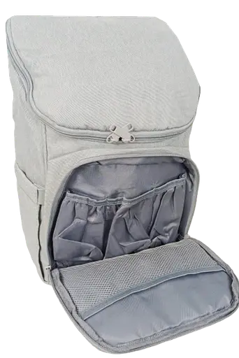 Женский городской рюкзак 16L серый LS sum0028833 - фото 9