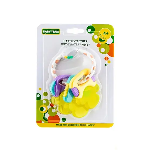 Погремушка-прорезыватель с водой "Ключики" 8430-2