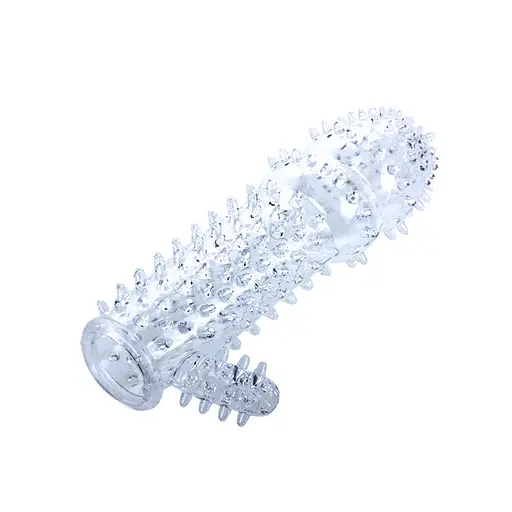 Насадка на пенис Baile Penis Sleeve 12.8 см прозрачный - фото 3