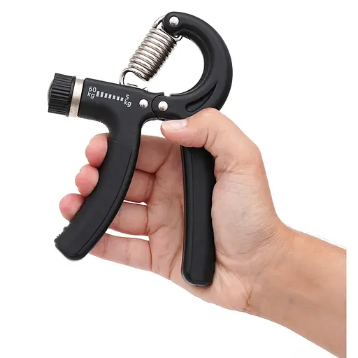 Еспандер кістьовий Cornix 5-60 кг з регульованим навантаженням XR-0145 Black - фото 2