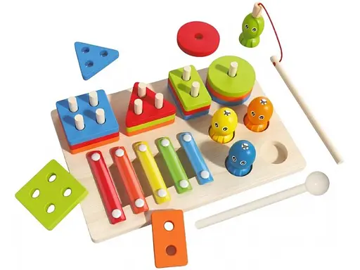 Дерев'яна дошка Гео-мелоді Limo Toy - фото 1